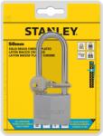 Stanley License Stanley Krómbevonatos tömör sárgaréz hajóslakat, hosszú kengyellel, 50mm (S742-017)