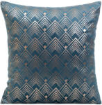 Takoy Díszpárnahuzat ELEN világos arany színű geometriai mintával