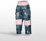 Takoy Panel szabásmintával 116-os softshell nadrág rózsaszín tündér