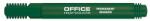 Office Products Permanent marker, varf rotund, corp plastic, Office Products - verde (OF-17071211-02) - officeclass