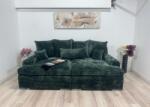 MobAmbient Canapea fixă 4 locuri, șezut confortabil și design modern, verde - model COZY Canapea