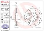 BREMBO Disc frana BREMBO XTRA LINE - Xtra 09.9935. 1X (09.9935.1X)