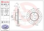 BREMBO Disc frana BREMBO XTRA LINE - Xtra 09.5673. 1X (09.5673.1X)