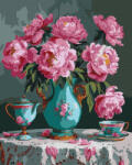 Ideyka Set pictura pe numere, cu sasiu, Culori delicate, 40x50 cm (KHO5709)