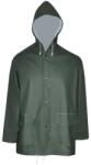 VidaXL Costum de ploaie impermeabil cu glugă, mărime L, verde, 2 piese (130781s)