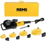 REMS Set promo Masina de indoit tevi Curvo Set 15-18-22-28 580027 R220 + Taietor tevi RAS Cu INOX 3-35 113350 R 580X03 (580X03 R220) - izocor