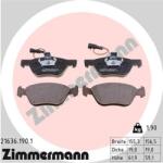 ZIMMERMANN set placute frana, frana disc ZIMMERMANN 21636.190. 1 (21636.190.1)
