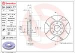 BREMBO Disc frana BREMBO XTRA LINE - Max 09.5843. 77 (09.5843.77)