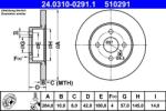 ATE Disc frana ATE PowerDisc 24.0310-0291.1 (24.0310-0291.1)