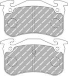 FERODO set placute frana, frana disc FERODO FCP558R (FCP558R)