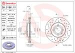 BREMBO Disc frana BREMBO XTRA LINE - Xtra 09.5166. 1X (09.5166.1X)