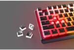 SteelSeries PrismCAPS Universal Double Shot PBT Keycaps Black UK, 170292, Billentyűzet (60218)
