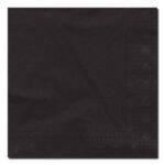  koktél szalvéta 24x24cm 200db/cs fekete - mindenamibar