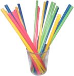  Bio PLA szívószál vegyes színes 300db/cs 8mm - mindenamibar