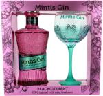  Mintis Blackcurrant Gin 0, 7L 41, 8% dd. + pohár - mindenamibar