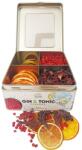 Gin&Tonic Botanicals fém dobozban, osztott (lime-narancs-hibiszkusz-rózsabors) - 139 gr - mindenamibar