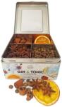 Gin&Tonic Botanicals fém dobozban, osztott (fahéjgyűrű-ánizs-szegfűbors-narancs) - 235 gr - mindenamibar