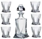 Bohemia Interactive kristály whisky set 7 részes exkluzív, dobozban - mindenamibar