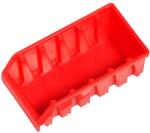 LUX-TOOLS tárolódoboz piros méret: 2 hosszú (586129)