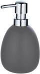 WENKO Polaris szappanadagoló szürke matt 0, 39 l kerámia 9, 5 cm x 16 cm x 9 cm (24017100)