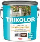 Trikolor selyemfényű kerítésfesték 2, 5 l gesztenyebarna