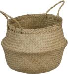  Tengerifű kosár fülekkel 30 cm x 25 cm / 35 cm natúr (1-201707)