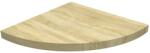 Sarok laminált polc sonoma tölgy 35 cm x 35 cm x 1, 8 cm