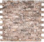  Márvány mozaik Marron Emperado Brick Natural 32 cm x 32 cm (53322)