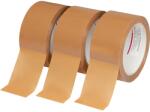  Csomagolószalag-készlet 3 darabos 48 mm x 66 m barna (252498)