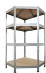 AR Shelving Rivet Corner sarokpolc állvány 180 cm x 90 cm x 45 cm FSC