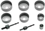 LUX-TOOLS lyukfűrész készlet 9 részes (102501)