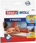 Tesa tesamoll P - profil ajtó - és ablaktömítő gumiszalag barna 6 m x 9 mm (05390-00103-00)