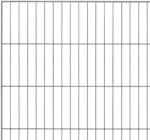  Egyrudas hálós kerítéspanel antracit 100 cm x 200 cm (043320)