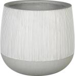  Ficonstone virágkaspó átmérő 53, 5 cm x 47, 5 cm kerek fehér