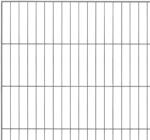  Egyrudas hálós kerítéspanel antracit 50 cm x 200 cm (043318)