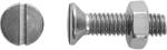 LUX-TOOLS LUX süllyesztett fejű menetes csavar M4 x 20 mm rozsdamentes acél hornyolt 8 (475214)