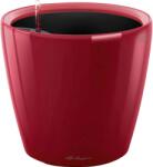 Lechuza Classico Premium LS kaspó 28 cm átmérő x 26 cm skarlátvörös magasfényű
