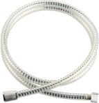  Műanyag zuhanycső 150 cm ezüstszínű-átlátszó (331402)