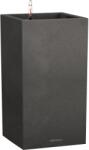 Lechuza Canto Stone 30 high oszlopkaspó grafitfekete 30 cm x 30 cm