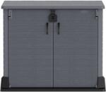 DURAMAXX StoreAway tároló láda 850 l antracit 130 cm x 110 cm x 74 cm (86620)
