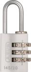  Számkombinációs lakat 724/30B SILVER (724/30BSILVER)