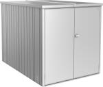 Biohort minigarázs 145 cm x 203 cm x 151 cm ezüst-metál