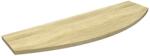  Ovális laminált polc sonoma tölgy 80 cm x 25 cm x 1, 8 cm