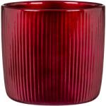 Scheurich kaspó Solido Linea 909 15 cm x 13, 6 cm Brilliant Bordeaux