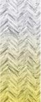 Komar vlies fotótapéta Herringbone Yellow Panel 100 cm x 250 cm