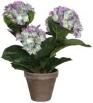 MICA Decorations hortenzia művirág 35 cm x 40 cm lila