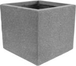  A. H. G. fibreclay virágláda homokkő szögletes kifolyó furattal szürke - obi - 20 990 Ft
