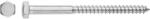 LUX-TOOLS hatlapfejű facsavar külső hatlapú behajtás 8 mm x 120 mm (473841)