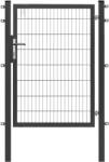 Floraworld egysz. kapu Premium kétr. hálós kerítésp. antracit 160 cm x 120 cm (043483)