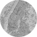 Komar vlies fotótapéta Map öntapadós 125 cm